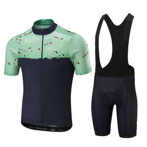 Ensemble Maillot et Cuissard de Cyclisme OEM en Gros de Haute Qualité, Respirant, Léger, Séchage Rapide, Uniforme à Manches Courtes, Nom d'Équipe Personnalisé - Product Image 1
