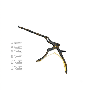 Kerrison Bayonet Bone Spine Rongeur 5 mm 8" German Orthopedic <b>Instruments</b> Manual <b>Neurosurgery</b> Surgical Set - Product Image 3