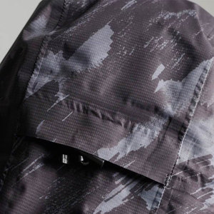 Chaqueta de Senderismo con Capucha para Hombre BIG TEN APPAREL, Cortavientos, Reversible, Transpirable, con Cierre de Cremallera, Estilo Deportivo, Invierno, Corte Ajustado, Poliéster - Product Image 6