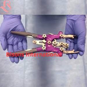 Retractor Quirúrgico de Columna Vertebral Mínimamente Invasivo BISONS Phantom ML3 de Acero Inoxidable para Sistema de Acceso Lumbar - Product Image 3