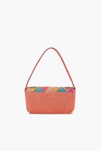 Wholesale Multicolor Suede Beaded Tassel Shoulder Bag Handmade Indian Classic Evening Clutch Handbag Women Designer Fashion - Product Image 3