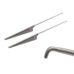 Juego de 2 Piezas de Ganchos y Cuchillas para Artroscopia, 3mm y 5mm, Acero Inoxidable, Instrumento Quirúrgico Artroscópico - Product Image 3