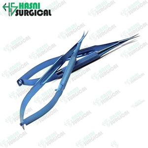 Pinzas de acero inoxidable de alta calidad, soporte de aguja, instrumentos quirúrgicos de Hasni, hechos en Pakistán - Product Image 3