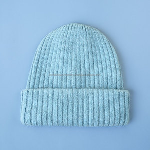 Gorro Unisex de Color Sólido con Bordado Jacquard y Pedrería, 100% Acrílico, Invierno, Casual, para Exteriores, Adulto, 56-58CM - Product Image 4