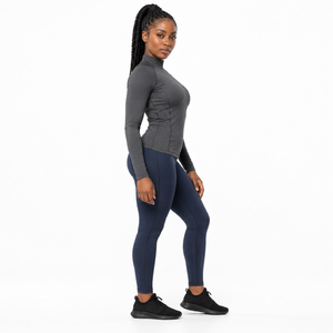 Breathable Quick Dry <b>Compression</b> <b>Shirt</b> <b>Women</b> <b>Women's</b> Base Layer Top Outdoor Training Bulk Activewear Supplier Sportswear Supply - Product Image 3