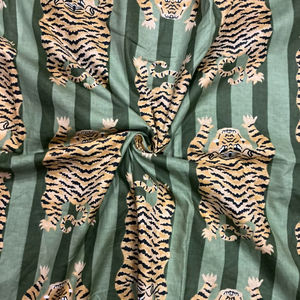 Lightweight Block Print Cotton Cambric 60x60 Traditional Jaipuri Print Activewear Running Fabric - Product Image 1