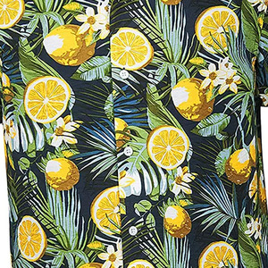 Mens Button Down Floral Shirt Relaxed Fit Tropical Print Vacation Shirt Lightweight Cotton Manufacturer OEM - Product Image 3