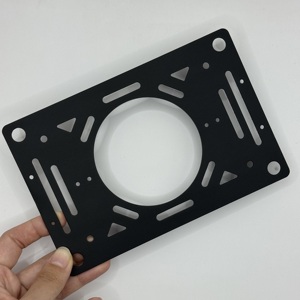 Support de plaque froide GPU personnalisé OEM en aluminium noir 5052 6061, plaque de montage en tôle de précision pour serveur IA à refroidissement liquide - Product Image 4