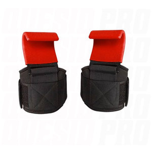 Ganchos de Levantamiento de Pesas para Gimnasio, Ajustables, Antideslizantes, de Acero, con Soporte para Muñeca, Correas de Levantamiento de Pesas Resistentes, Compresión Duradera - Product Image 4