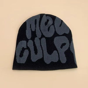 Bonnet tricoté automne-hiver, design flamme araignée et crâne, style européen et américain, pour hommes et femmes, tendance hip-hop, chaud et élégant - Product Image 6