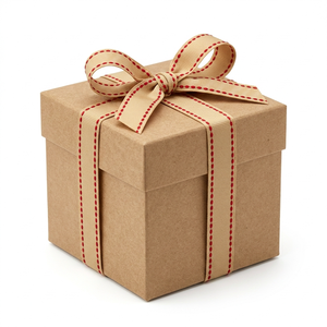 Wholesale 25mm Champagne Gold Red Edge Stitch Grosgrain <b>Ribbon</b> for Luxury Packaging Wedding Decor Hair Bows Supplier - Product Image 4