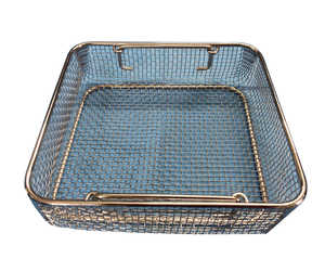 Stainless Steel Wire <b>Mesh</b> Tray Reusable Surgical Instrument Basket Medical Sterilization Tray - Product Image 3