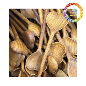 Cuchara de Café de Madera Hecha a Mano con Diseño Rústico, Ecológica, de Madera Natural, Capacidad de 10 ml, Accesorios de Cocina, Suministro para Exportación al por Mayor - Product Image 1