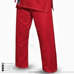 ชุดยิวยิตสูบราซิล (BJJ Gi) ผ้าฝ้ายแท้ 100% ทอลายเพิร์ลวีฟ พร้อมโลโก้สั่งทำพิเศษ สำหรับนักกีฬายิวยิตสูมืออาชีพ ใช้สำหรับฝึกซ้อมและการแข่งขัน - Product Image 3