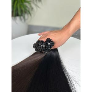Extensiones de Cabello Humano Rubio Platino, Punta I, Micro Link, Trama Única, Cabello Virgen Europeo, Doble Trama en las Puntas - Product Image 1