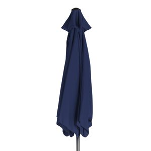 Ombrellone da Esterno Rotondo 7.5FT con Sistema di Sollevamento a Manovella, 6 Stecche in Ferro, Palo in Ferro, Impermeabile e Protezione UV, Raggi 2.5m 3m - Product Image 5