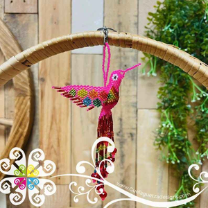 <b>Customized</b> BananaCharryStrawberriesSunOwlWine Beaded Embroidery <b>Keychain</b> for Bags - Product Image 6
