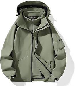 Veste Softshell Homme Personnalisée Légère et Respirante pour l'Extérieur, Coupe-Vent Automne-Hiver avec Logo – Vente en Gros - Product Image 3