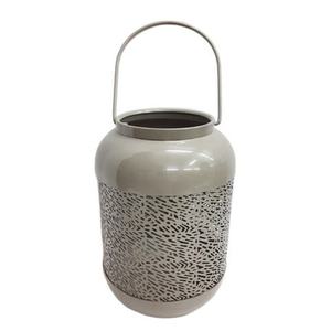 Lanterne en métal noir mat avec revêtement en poudre, faite à la main, personnalisée pour la décoration de la maison, pour Noël, Pâques, nouvelle arrivée, porte-bougie - Product Image 3