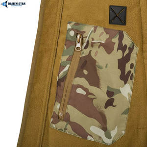 เสื้อแจ็คเก็ตซอฟต์เชลล์คอตั้งปักโลโก้ได้ กันน้ำ กันลม เหมาะสำหรับงานกลางแจ้ง มีกระเป๋าหน้า ผลิตจากโรงงาน - Product Image 4