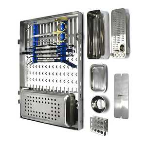 Kit de Boîte PRF Dentaire en Acier Inoxydable, Instruments Chirurgicaux Manuels pour Chirurgie Osseuse, Instruments Chirurgicaux d'Implantation Certifiés CE Salaar Industry - Product Image 2