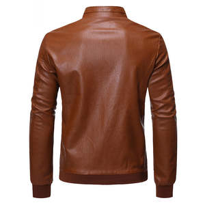 Nueva Llegada, Nuevo Diseño, Chaqueta de Cuero de Alta Calidad para Hombre, Chaquetas de Cuero para Hombre, Chaqueta de Cuero Casual de Alta Demanda para Hombre - Product Image 4