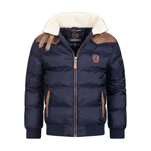 OEM ODM Wholesale Blank Men's Puffer Jacket Winter Warm Hooded Parka Windproof Custom Colour Outerwear Heavy Weight <b>Padded</b> <b>Coat</b> - Product Image 1