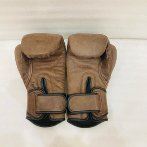 Venam Martial Arts Professional Leather <b>Fire</b> Boxing Gloves Hook Loop Closure for Unisex Training Competition Sparring Muay Thai - Product Image 1