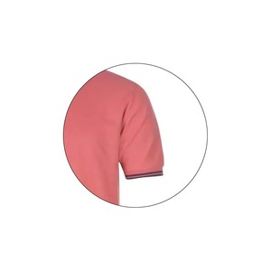 <b>Men's</b> <b>Pink</b> Cotton Pique <b>Polo</b> <b>Shirt</b> Short Sleeve Casual Breathable Knitted Solid Color Regular Fit Customize wholesale OEM - Product Image 2