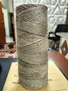 Ficelle de jute de haute qualité 16LBS/5PLY 100% jute, écologique et antibactérienne, pour le tricot à la main et le tissage textile, qualité export JF - Product Image 6
