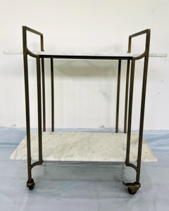 Soporte Plegable de Lujo Moderno de Acero Inoxidable para Maletas, con Correas Negras, para Hoteles, Lobbies y Habitaciones de Huéspedes - Product Image 6