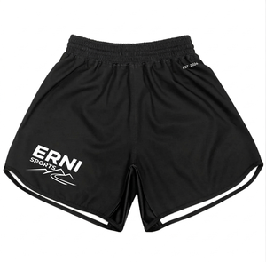 Shorts de sport décontractés Erni pour hommes, taille haute, en tissu Oxford tricoté, séchage rapide, collection été 2026 - Product Image 1
