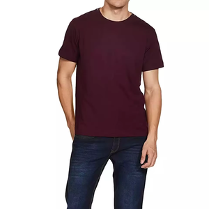 T-shirts pour hommes en coton 100% légers, écologiques, de haute qualité, vente en gros, impression personnalisée, design OEM, manches courtes, grandes tailles - Product Image 1