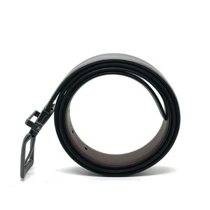 Ceinture pour homme en cuir de vachette de qualité supérieure avec boucle à ardillon réversible en alliage, style business, largeur 3,5 cm, longueur 110 cm - Product Image 5