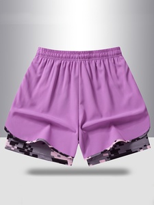 Pantalones Cortos Deportivos Ligeros para Hombre, Transpirables y de Secado Rápido, para Entrenamiento y Ejercicio - Product Image 2