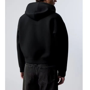 Vente en gros de sweats à capuche surdimensionnés pour hommes, personnalisables, 500 g/m², en polyester/coton lourd, pour impression en relief, broderie de logo, unisexe, vierges, automne - Product Image 4