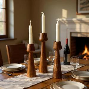 Chandelier décoratif en bois fait main pour salon, cadeau artisanal, décoration pour hôtels et restaurants, vente en gros, qualité export - Product Image 2