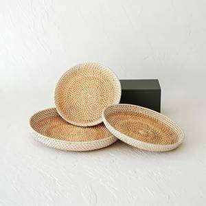 Plateaux de service en rotin naturel, livraison gratuite, prix pas cher - Product Image 5