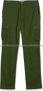 Pantalon de survêtement cargo d'hiver décontracté de grande taille pour hommes, vêtements d'extérieur en toile légers de qualité supérieure avec poches multiples de Boomletcorp - Product Image 2