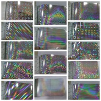 Film PET Imperméable Résistant à la Chaleur Holographique pour Laminage Thermique Imprimé, Adhésif de Scellage pour Cartons d'Emballage Cadeau Métallisés