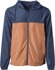 OEM Custom Blank <b>Thin</b> Nylon Vintage Retro Anorak Pullover Hoodie <b>Waterproof</b> Windbreaker <b>Jacket</b> for Men - Product Image 5
