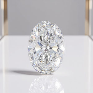 Diamant ovale cultivé en laboratoire certifié IGI 11,01 carats VVS2 - Product Image 3