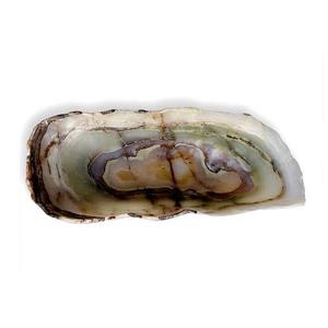 Bol de service irrégulier en onyx vert multi-tons, résistant au feu, pour cuisine moderne, salle à manger, villa, revêtement mural de salon en onyx - Product Image 4