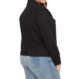 Chaqueta Vaquera para Mujer Talla Grande, Muestra Gratuita, Tela al por Mayor Personalizable, la Mejor Calidad - Product Image 6