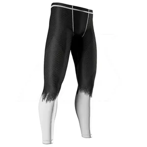 Pantalon de fitness MMA pour homme en polyester, impression numérique personnalisée de haute qualité OEM 2026, pantalon de MMA professionnel pour hommes - Product Image 3