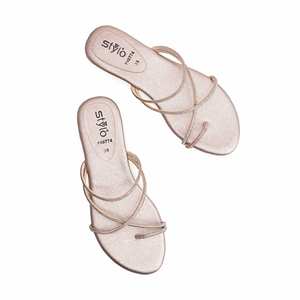 Dorado FN0774 Sandalias Tacón Elegante Chappal - Product Image 1