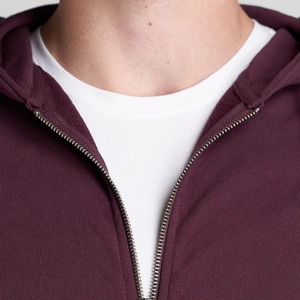 Wholesale 2026 Best Selling Hoodie Full Zip up Men Hoodie Cotton Solid Color Custom <b>Fleece</b> <b>Zipper</b> Hoodie Custom Logo Hoodies - Product Image 5