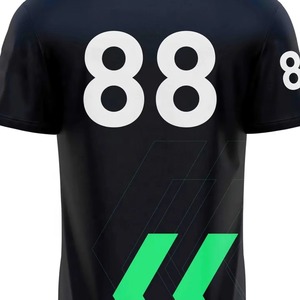 เสื้อยืดอีสปอร์ตคุณภาพสูง 100% โพลีเอสเตอร์ ระบายอากาศได้ดี กลับด้านได้ แห้งเร็ว รับสกรีนโลโก้ ชุดอีสปอร์ตแบบซับลิเมชั่น - Product Image 6