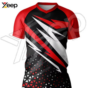 Uniforme de Fútbol de Poliéster Transpirable y Duradero de Alta Calidad, Talla Grande, Ropa de Equipo, Logotipo Personalizado, Impresión por Transferencia de Calor, Servicio OEM - Product Image 2