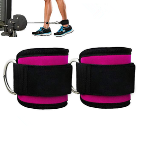 Attelle de cheville à dégagement rapide avec fermeture auto-agrippante, sangle réglable en néoprène et nylon pour un ajustement rapide lors des exercices et entraînements des jambes - Product Image 1